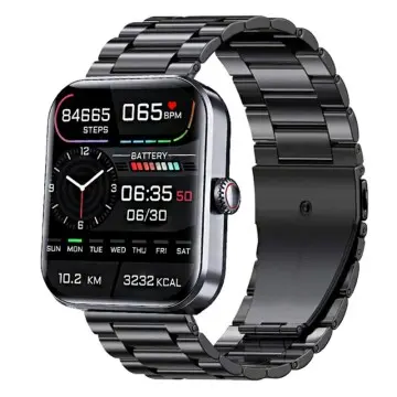 F57L Smart Watch: Heart Rate, BP, Temp & Glucose Monitor