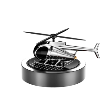 Solar Rotating Helicopter Car Perfume & Essential Oil Diffuser