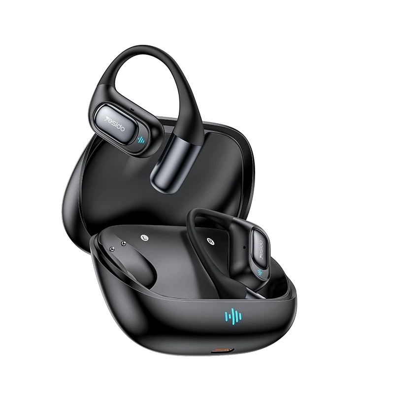 On-Ear Bluetooth Headset with Noise Cancellation & Long Range