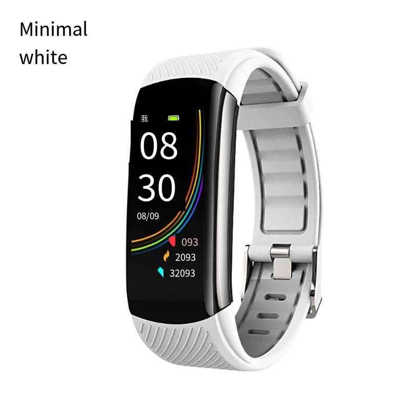 C6t Smart Bracelet: Blood Pressure, Body Temp & Alarm Reminder