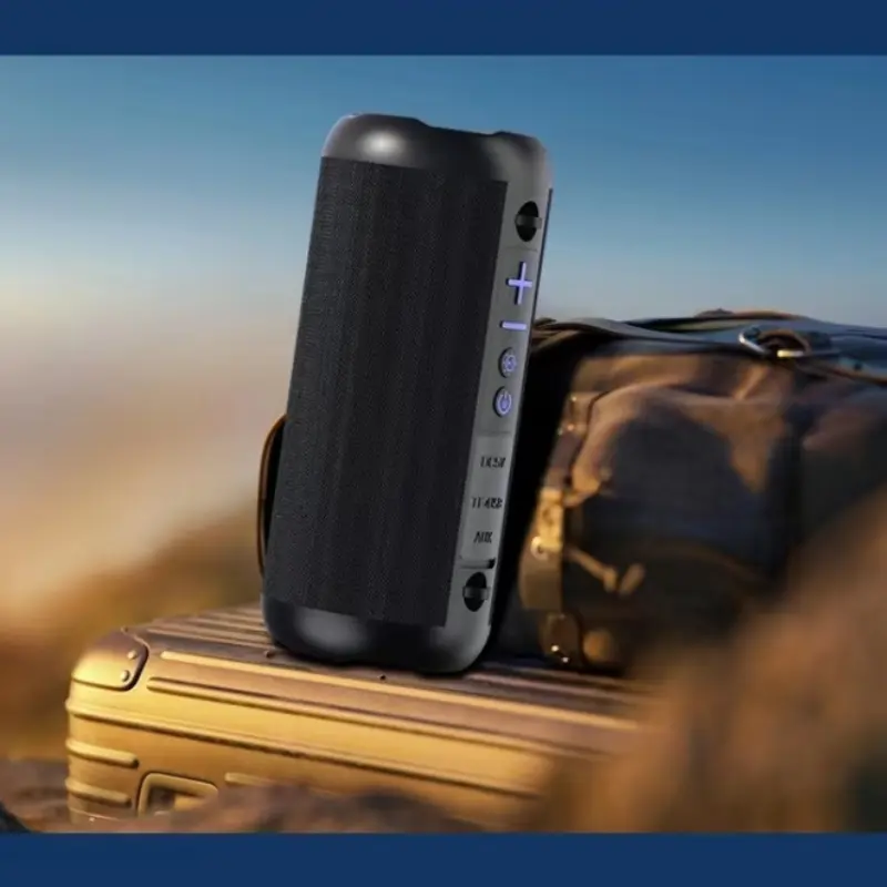 Dual-Speaker Bluetooth Outdoor Subwoofer & Tweeter Sound System