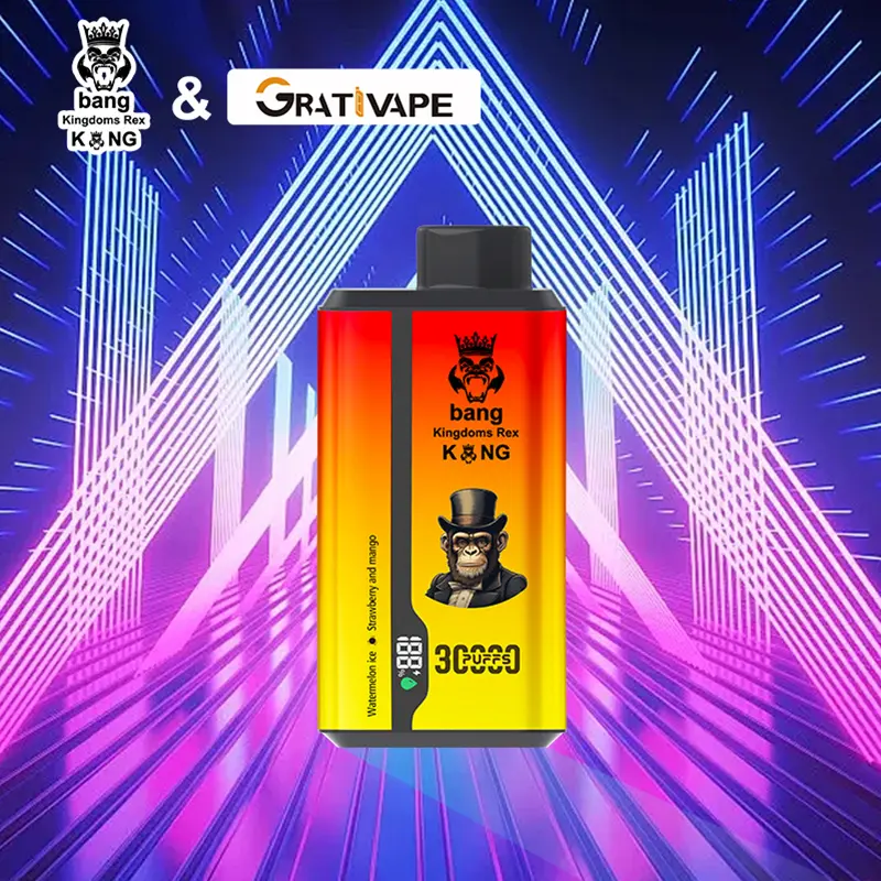 2025 Portable Preferred Disposable Electronic Cigarette BangKingGrativape, Enjoy Pure Taste