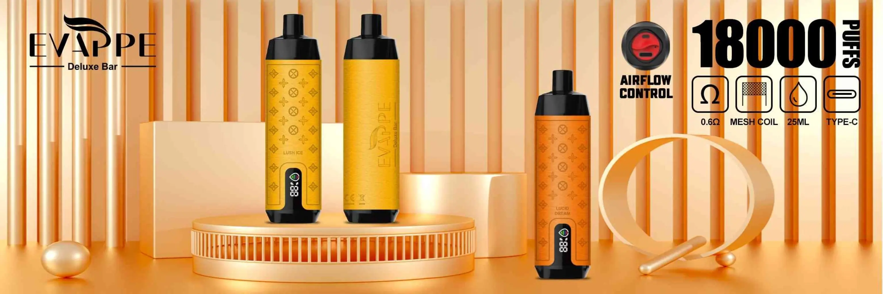 DELUXE BAR 18000 PUFFS