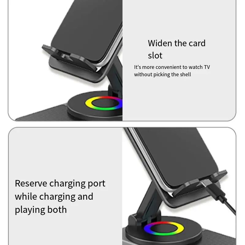 Cell Phone Stand Bluetooth Speaker