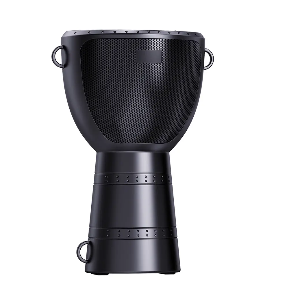 African Drum Speaker Wireless Bluetooth Outdoor Multi-functional Solar Speaker Foreign Trade Audio Plug-in Speaker