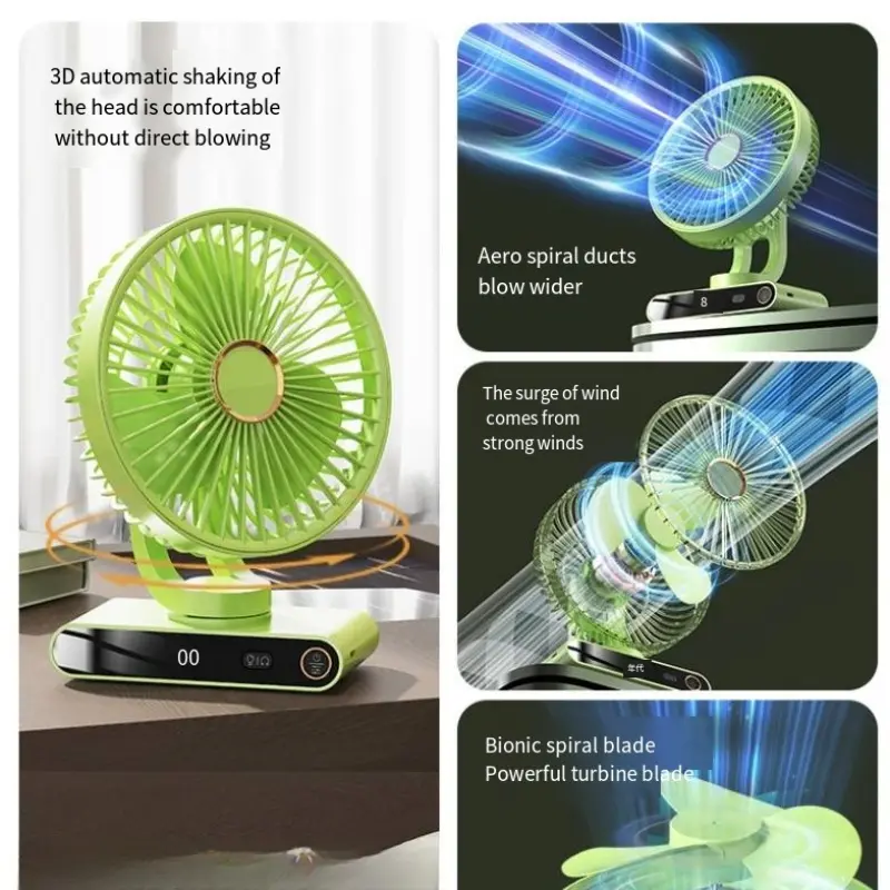 Desktop circulation fan