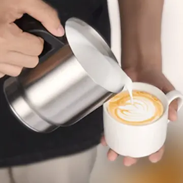 Automatic Electric Milk Frother Home Use Hot & Cold Electric Milk Frother Coffee Milk Frothing & Stirring Cup Milk Frothing Machine