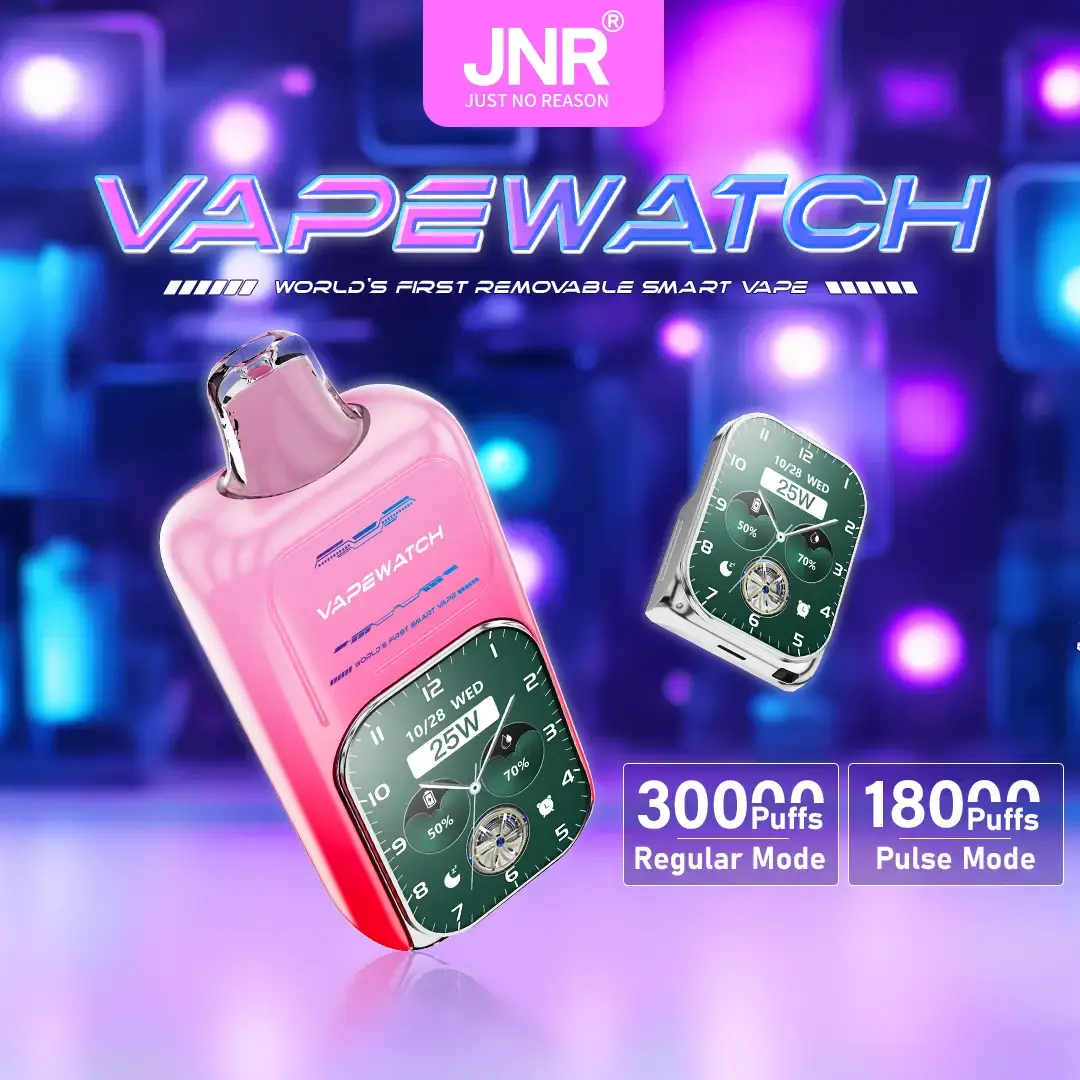 JNR VapeWatch - Smart Tech Vape for Everyday Use