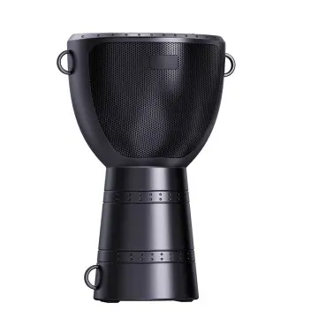 African Drum Speaker Wireless Bluetooth Outdoor Multi-functional Solar Speaker Foreign Trade Audio Plug-in Speaker