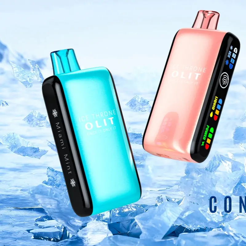 ICE THRONE Ice Control Electronic Cigarette - Dual Coil Ice Atomization Customizable Flagship Model