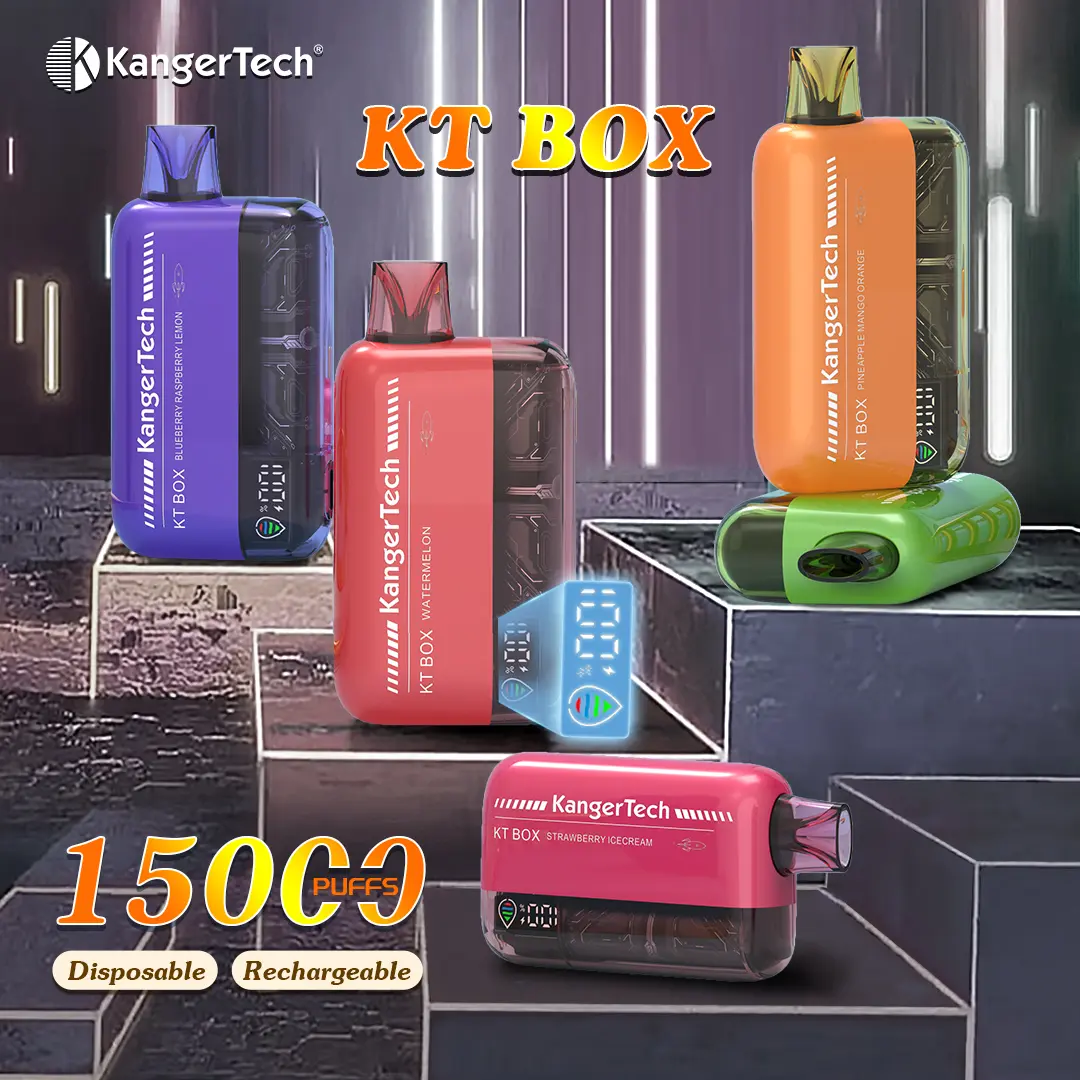 KangerTech KT BOX Is A Disposable Electronic Cigarette, Intelligent Temperature Control Portable High Power Disposable Atomization Device Kit.