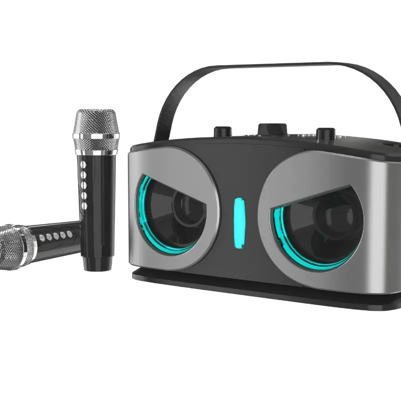 Owl Bluetooth Speaker Portable Home Ktv Outdoor All-In-One Karaoke Bluetooth Speaker Microphone