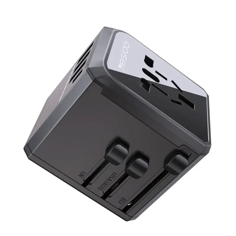 Travel Plug Multifunctional Conversion SocketGlobal Conversion SocketBritish USB Fast Charger Converter