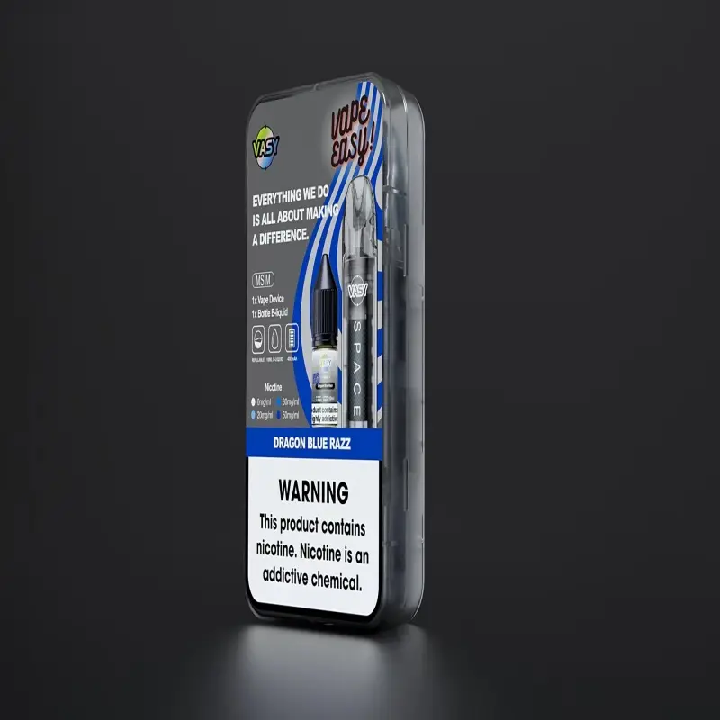 Vasy Space Refillable Vape Kit | A Pure Nicotine-Free Experience + A Fast-Filling Workplace Relief for the Streets of NYC