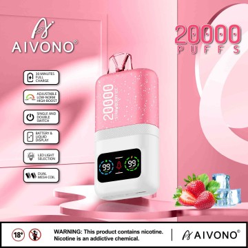 AivonoAIM MAGIC 20000 | Removable Battery Design + Uninterrupted Power for Outdoor Adventures, Hotel Smoke Detection Friendly Fogging Signature